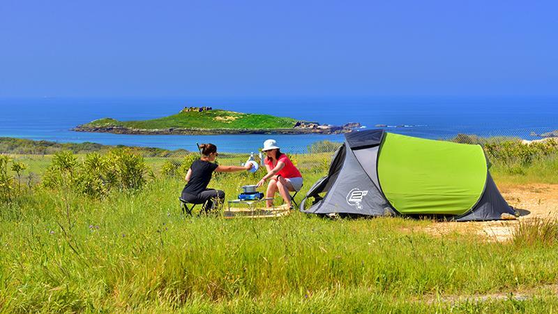 Parque De Campismo Da Ilha Do Pessegueiro Hotel Порту Кову Екстериор снимка